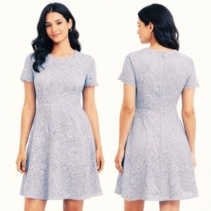Women’s Altar’d State Elegant Light Blue Lace Dress
